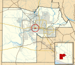 Maricopa County Incorporated and Planning areas Tolleson highlighted